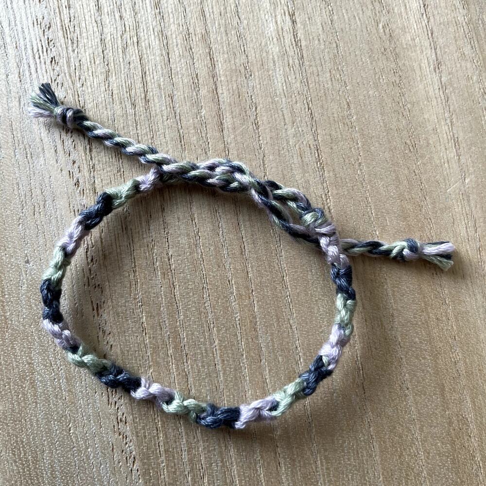 Francine Bracelet anklet trendy comfortable tie embroidery thread woven gift